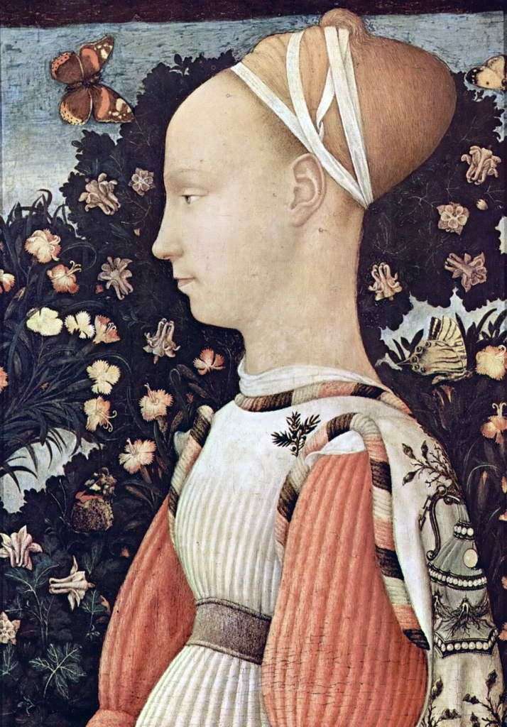 Ritratto di Ginevra dEste   Antonio Pisanello
