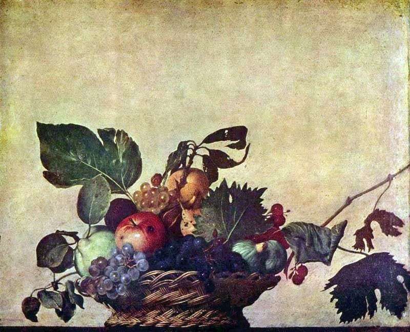 Cesto di frutta   Michelangelo Merisi da Caravaggio