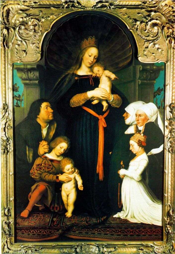 Sindaco della Madonna Meyer   Hans Holbein