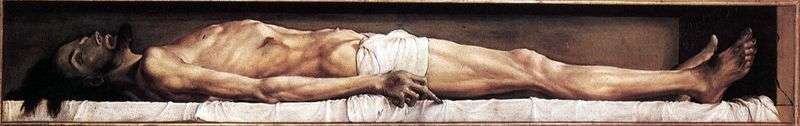 Cristo morto   Hans Holbein