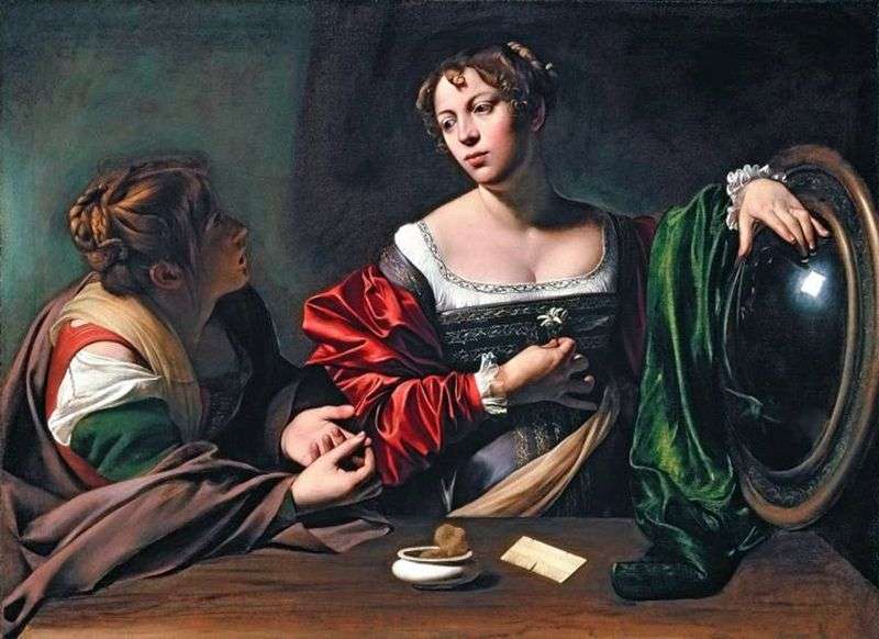 Marta e Maria Maddalena   Michelangelo Merisi da Caravaggio