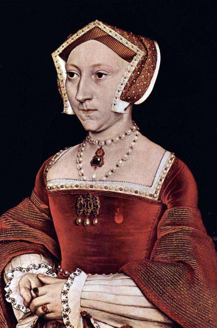 Ritratto della regina inglese Jane Seymour   Hans Holbein