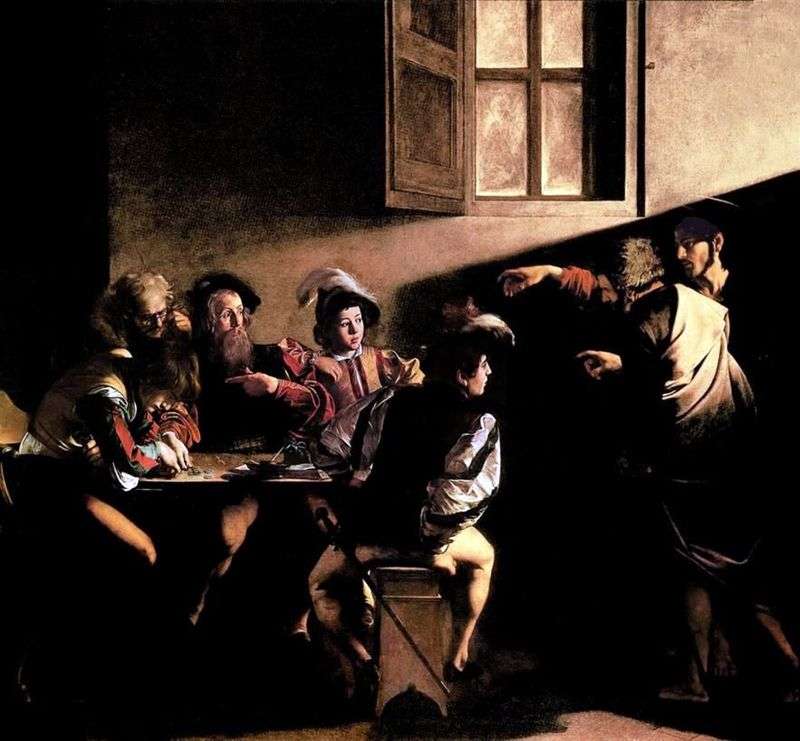 La chiamata dellapostolo Matteo   Michelangelo Merisi da Caravaggio