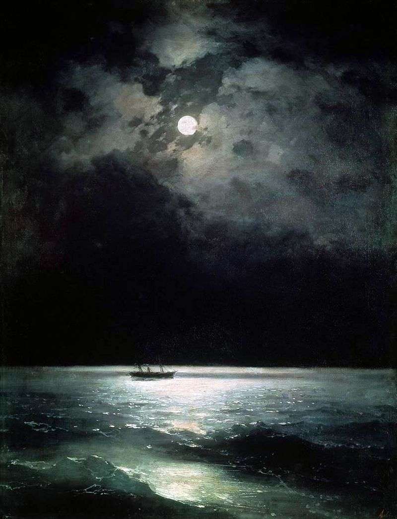 Mar Nero di notte   Ivan Aivazovsky
