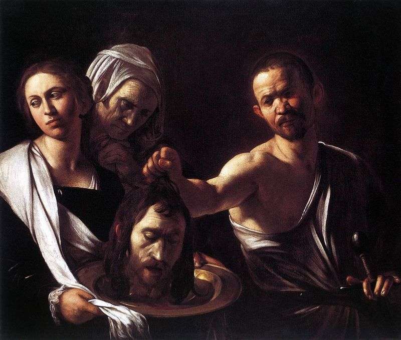Salomè con la testa di Giovanni Battista   Michelangelo Merisi da Caravaggio