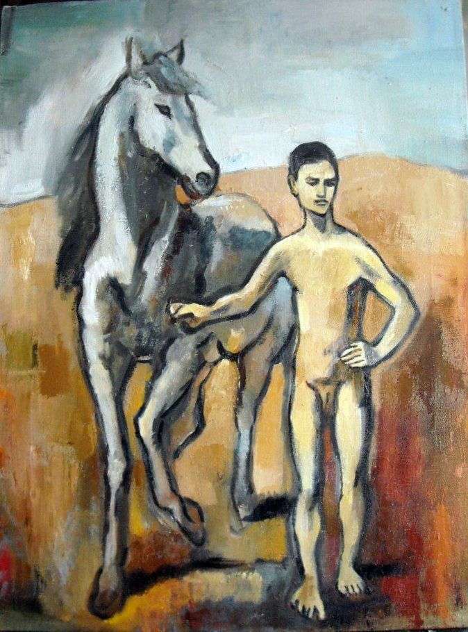 Il ragazzo è il cavallo di testa   Pablo Picasso