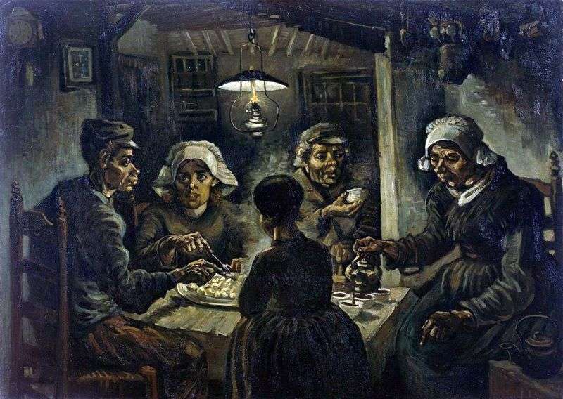 Mangiatori di patate   Vincent Van Gogh