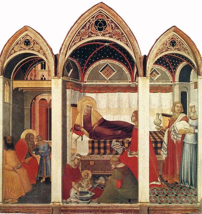Nascita di Maria   Pietro Lorenzetti