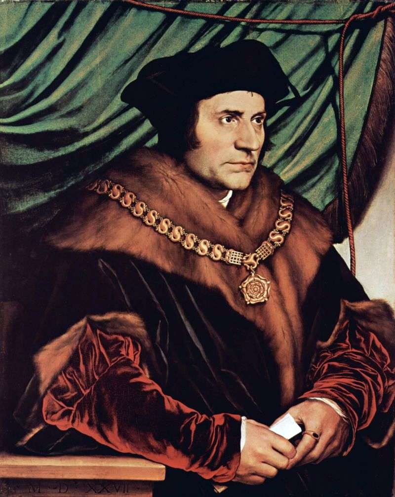 Ritratto di Sir Thomas More   Hans Holbein