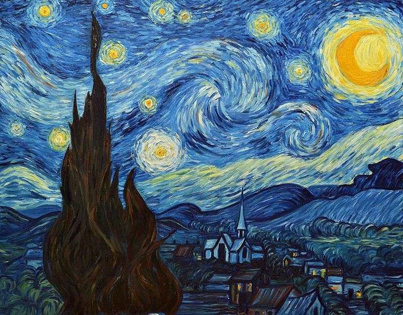 Notte Stellata Vincent Van Gogh Van Gogh Vincent