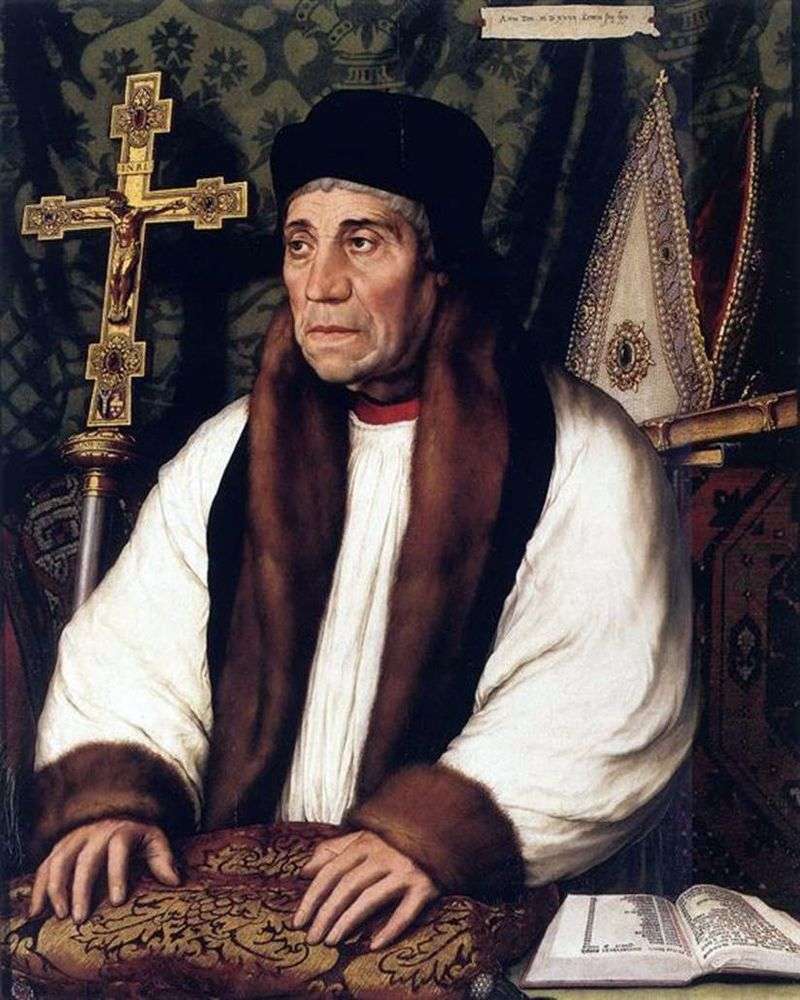 Ritratto di William Warham   Hans Holbein
