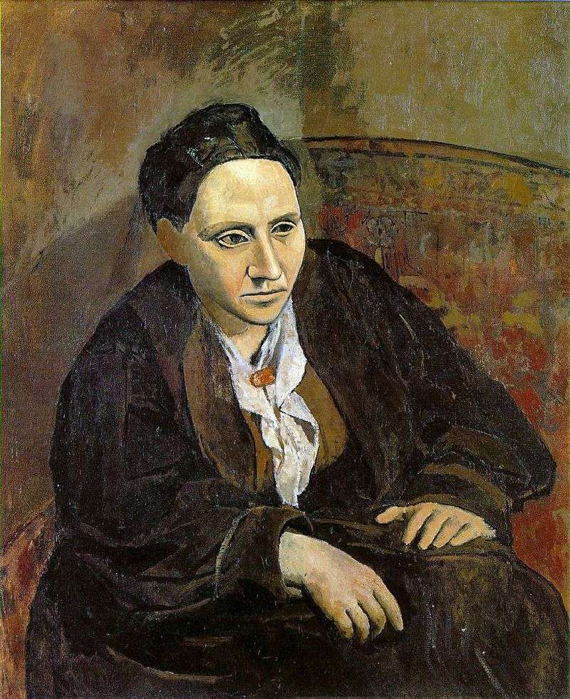 Ritratto di Gertrude Stein   Pablo Picasso