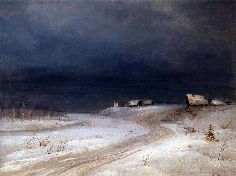 Paesaggio invernale   Alexey Savrasov
