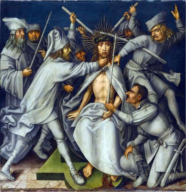 Reproach of Christ   Hans Holbein