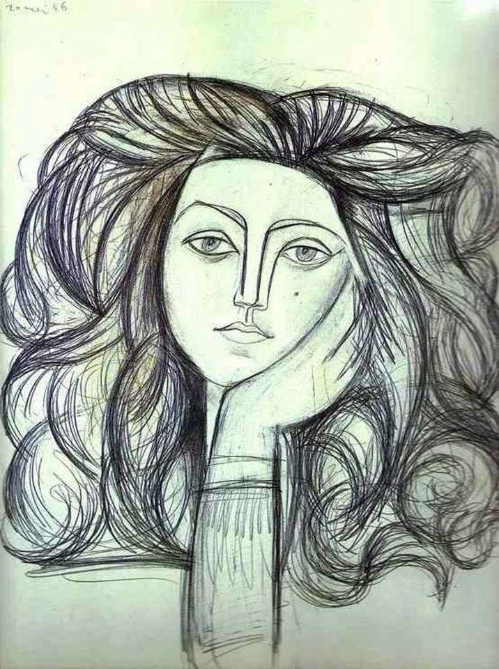 Ritratto di Francoise   Pablo Picasso