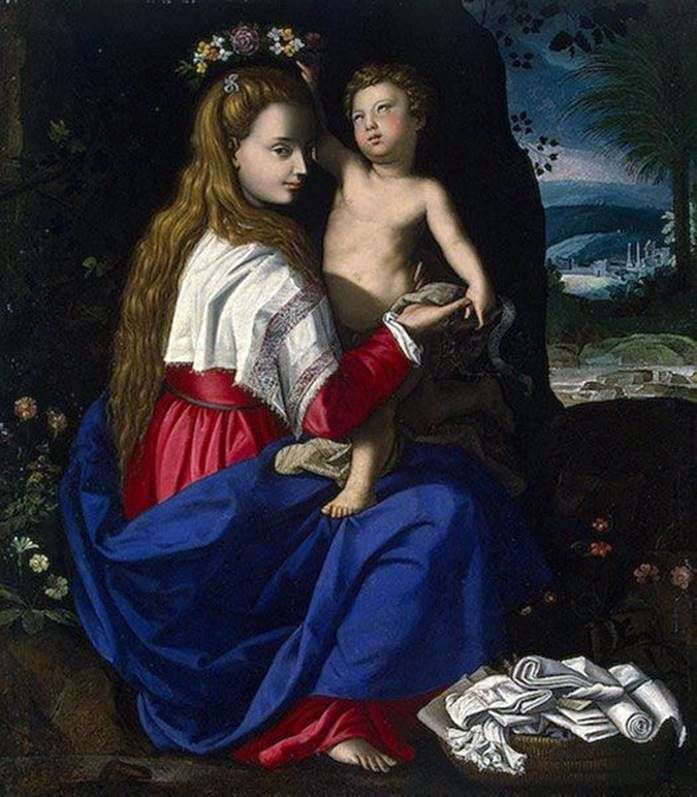 Madonna col Bambino   Alessandro Allori
