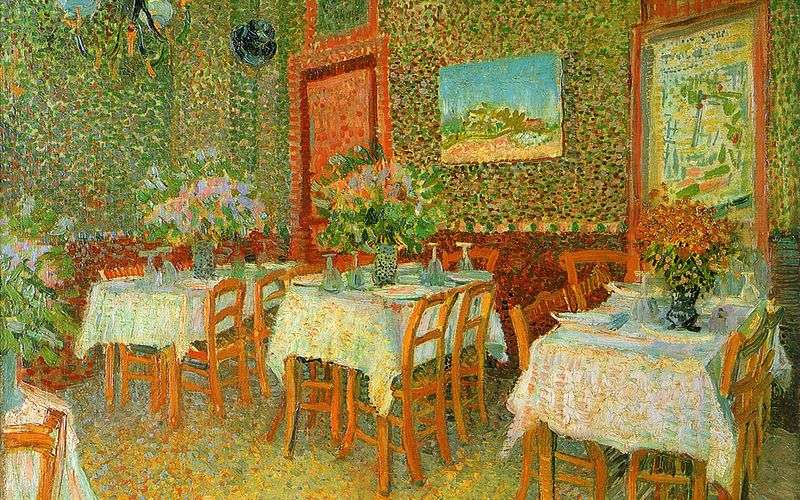 Ristorante interno   Vincent Van Gogh