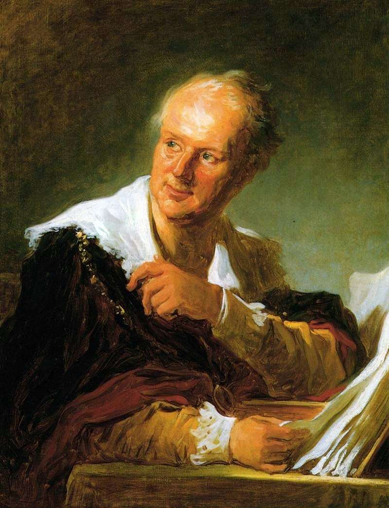 Ritratto di Denis Diderot   Jean Honore Fragonard