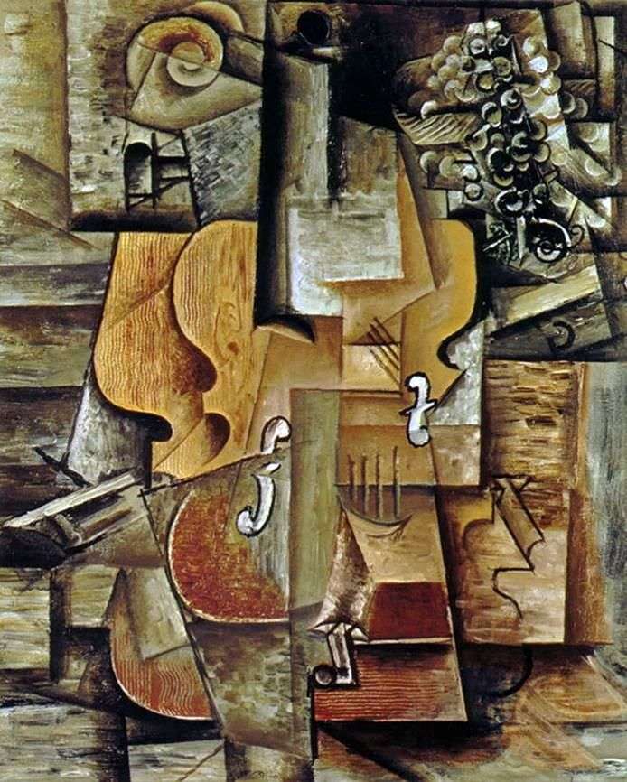 Violino e uva   Pablo Picasso