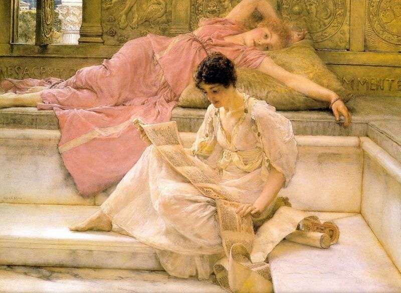Poeta preferito   Lawrence Alma Tadema