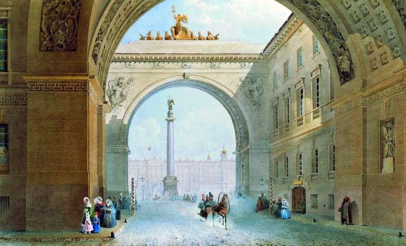 Arco dello stato maggiore (San Pietroburgo)   Vasily Sadovnikov