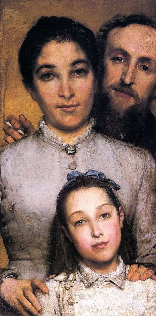 Aime Jules Dahl, sua moglie e sua figlia   Lawrence Alma Tadema