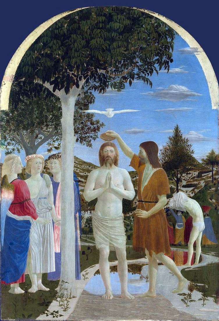Battesimo di Cristo   Piero della Francesca