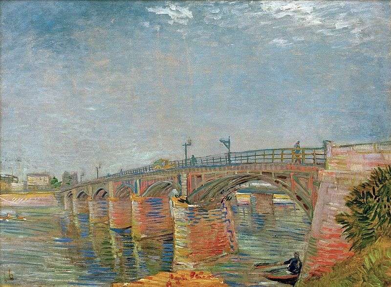 Ponte sulla Senna in Anyer   Vincent Van Gogh