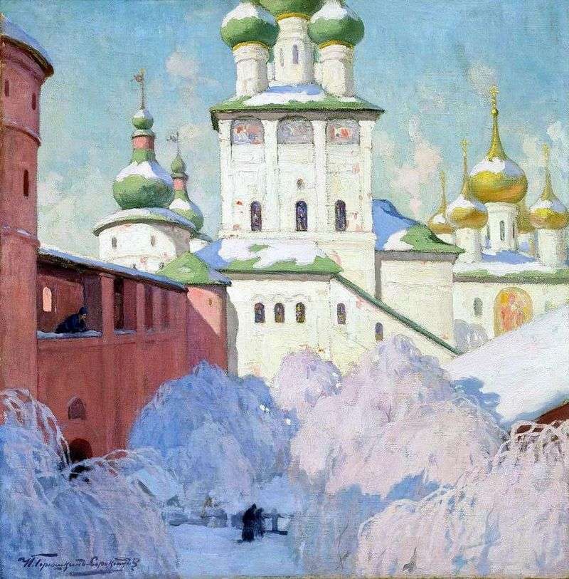Inverno. Cremlino di Rostov   Ivan Goryushkin Sorokopudov