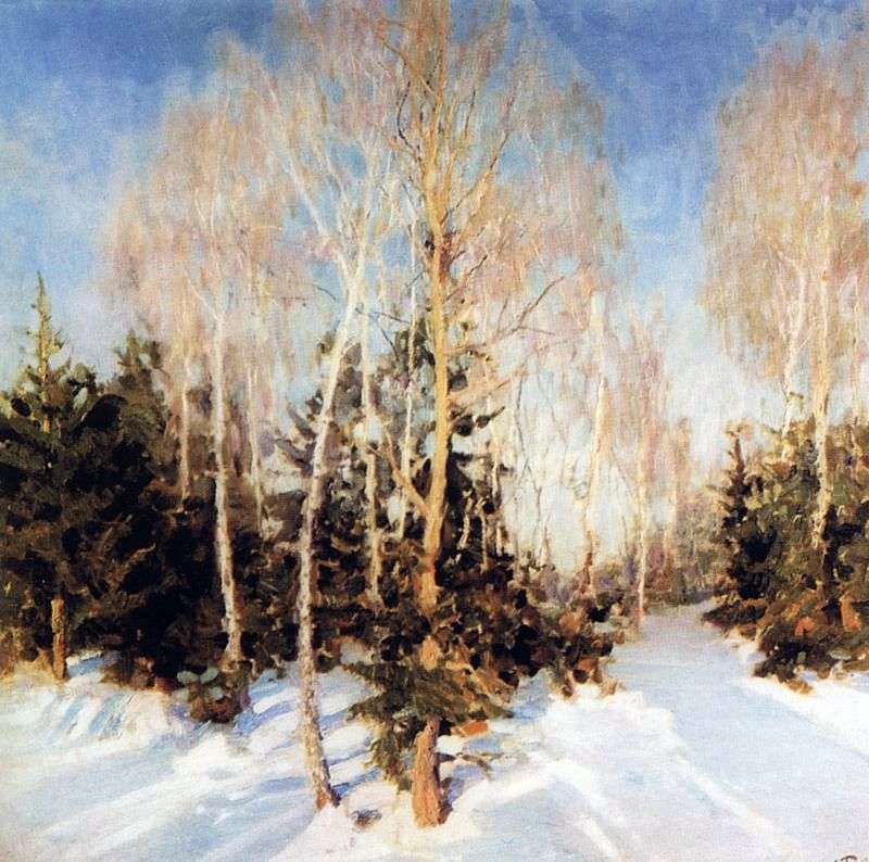 Paesaggio invernale   Igor Grabar