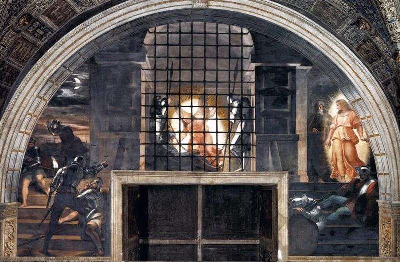 La narrazione del Santo Apostolo Pietro dalla prigione   Rafael Santi