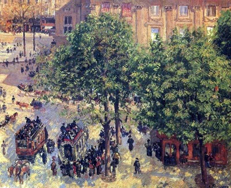 Place de lEurope a Parigi   Camille Pissarro