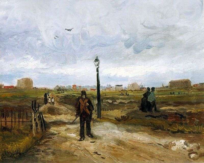 Periferia di Parigi   Vincent Van Gogh