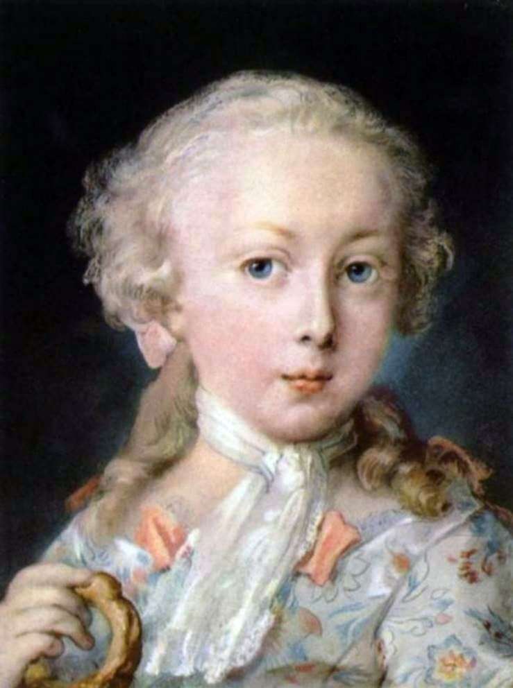 Ritratto di un bambino della famiglia Le Blon   Rosalba Carriera