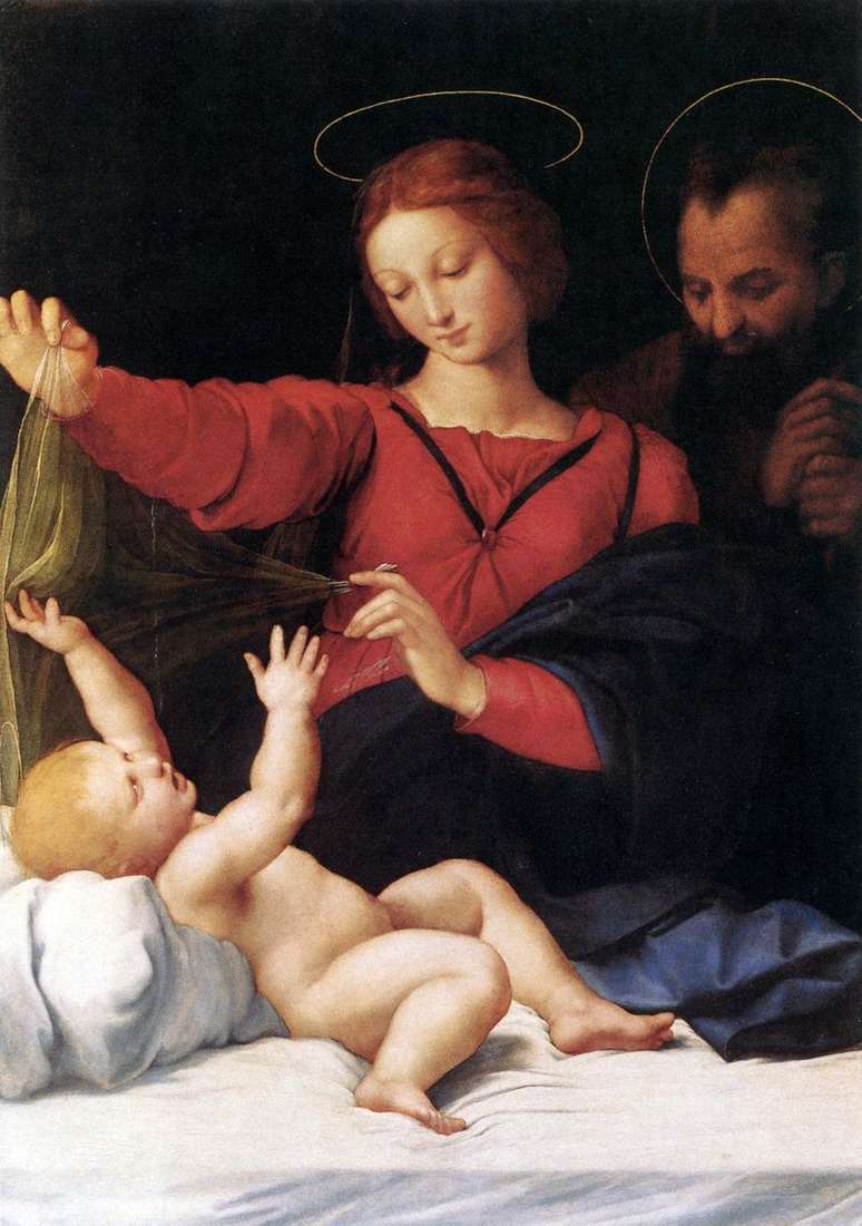 Madonna Loreta o Madonna del Velo   Rafael Santi