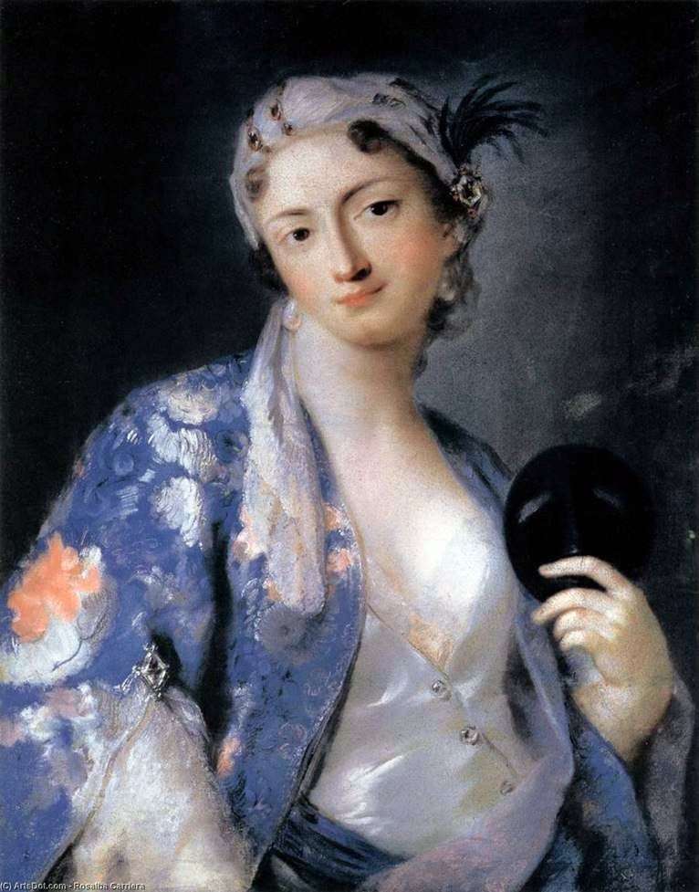 Ritratto di Felicita Sartori in costume turco   Rosalba Carriera