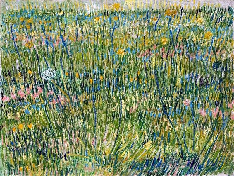 Pascoli in fiore   Vincent Van Gogh