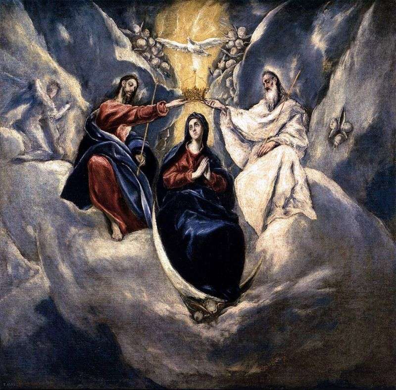 Incoronazione della Vergine di Maria   El Greco