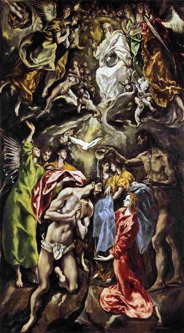 Battesimo di Cristo   El Greco