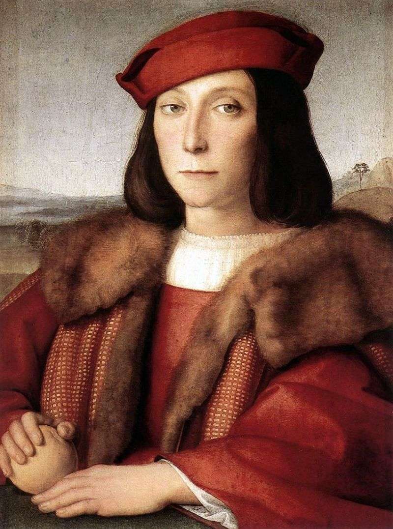 Ritratto di Francesco Maria della Rovere   Rafael Santi