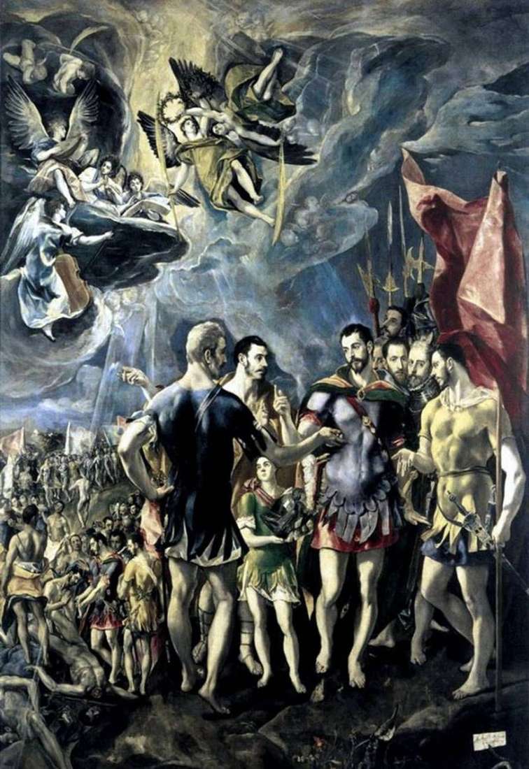 Il martirio di San Maurizio   El Greco
