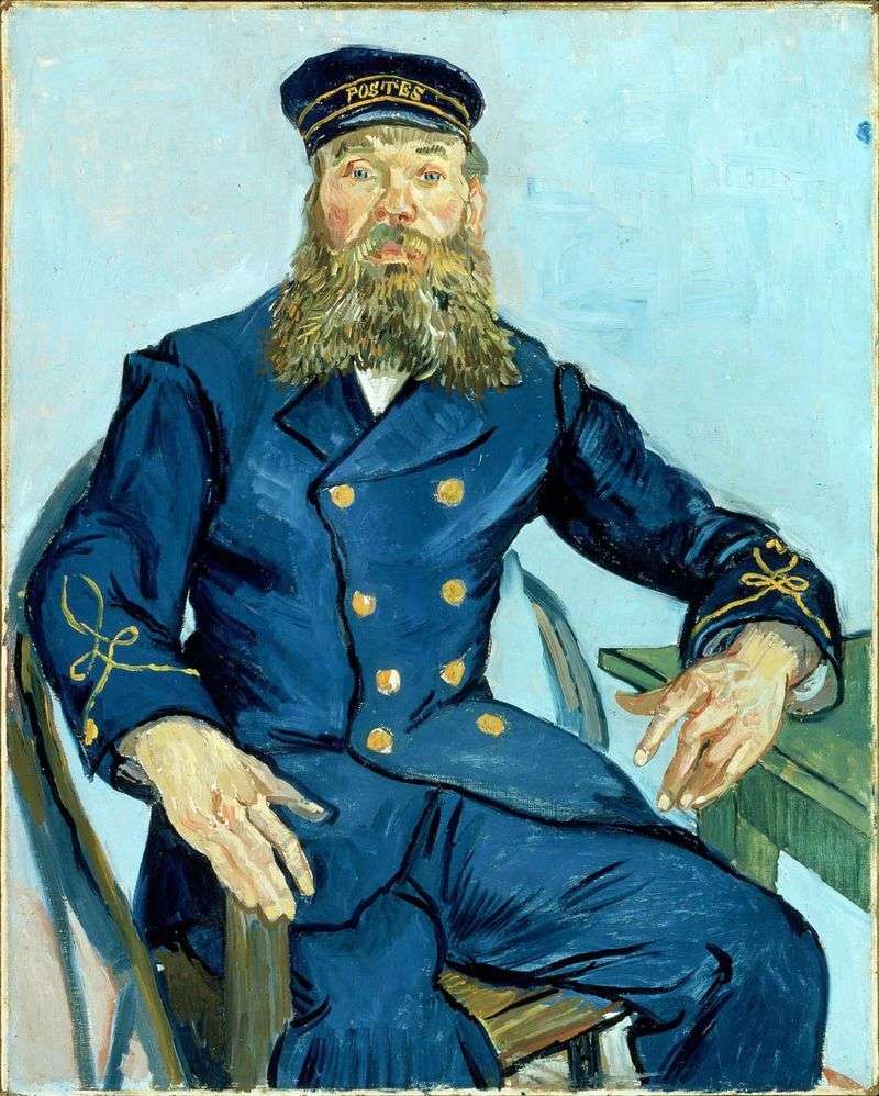 Ritratto di Joseph Roulin   Vincent Van Gogh