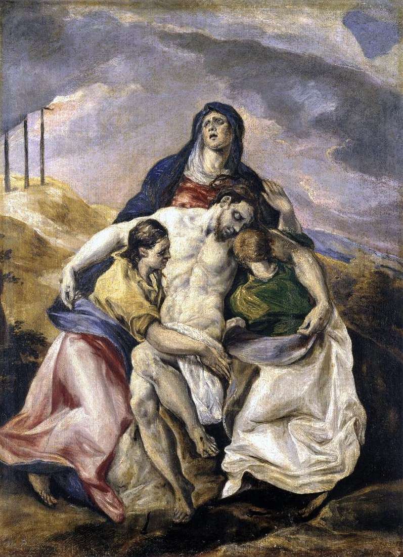 Pietà, o Compianto di Cristo   El Greco