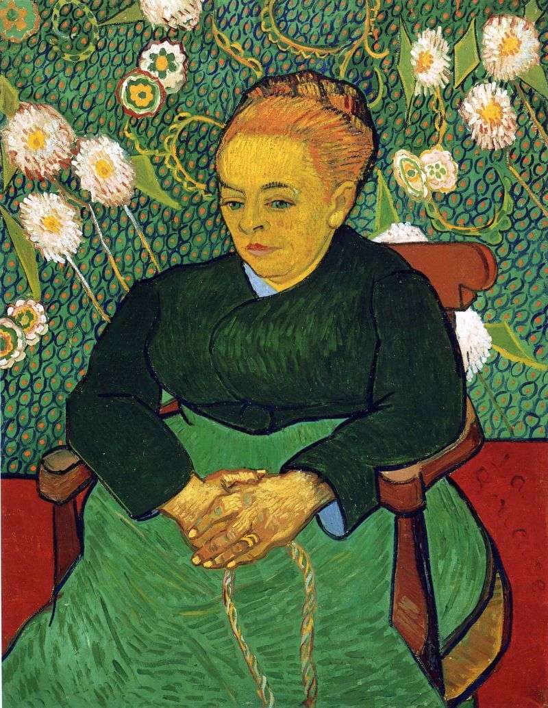 Ritratto di Madame Augustine Roulin   Vincent Van Gogh