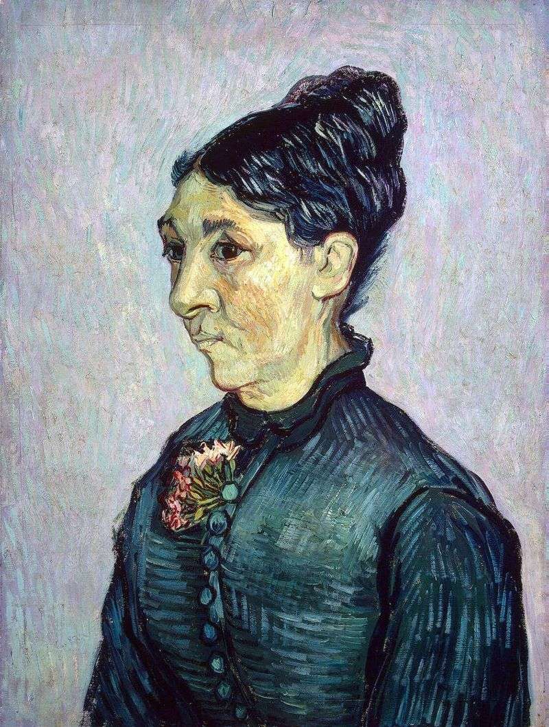 Ritratto di Madame Trabuc   Vincent Van Gogh