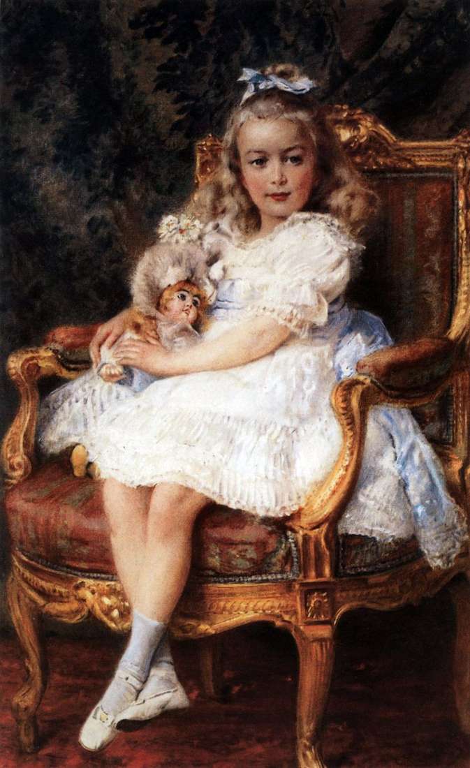 Ritratto della Granduchessa Maria Nikolaevna   Konstantin Makovsky