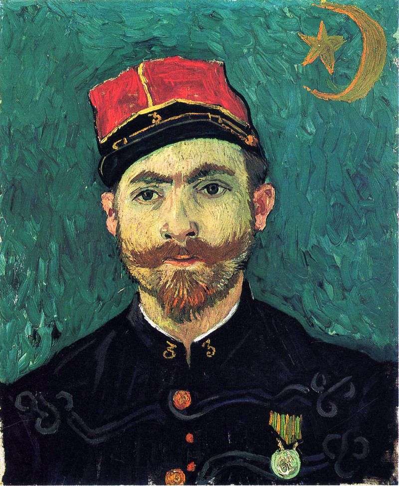 Ritratto di Millet, secondo tenente del reggimento Zouava   Vincent Van Gogh