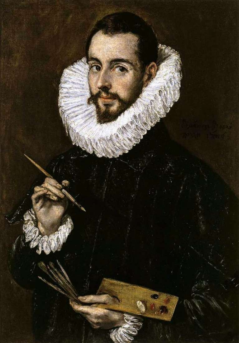 Ritratto di un pittore   El Greco