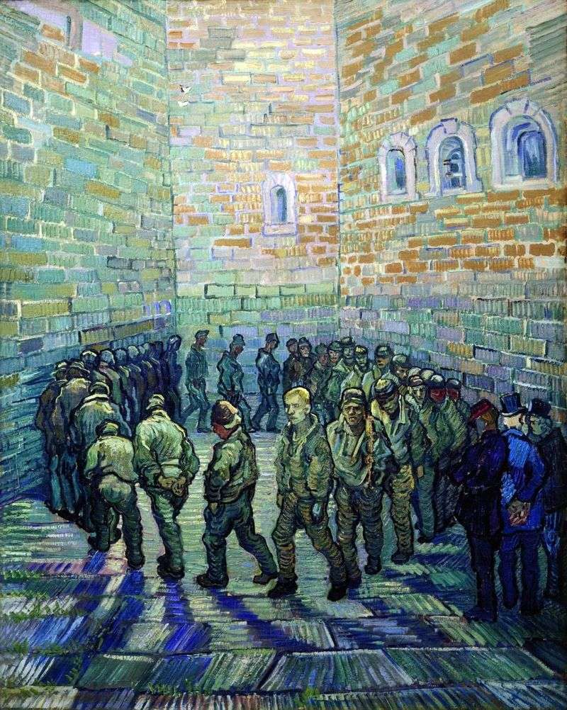 Passeggiata dei prigionieri   Vincent Van Gogh