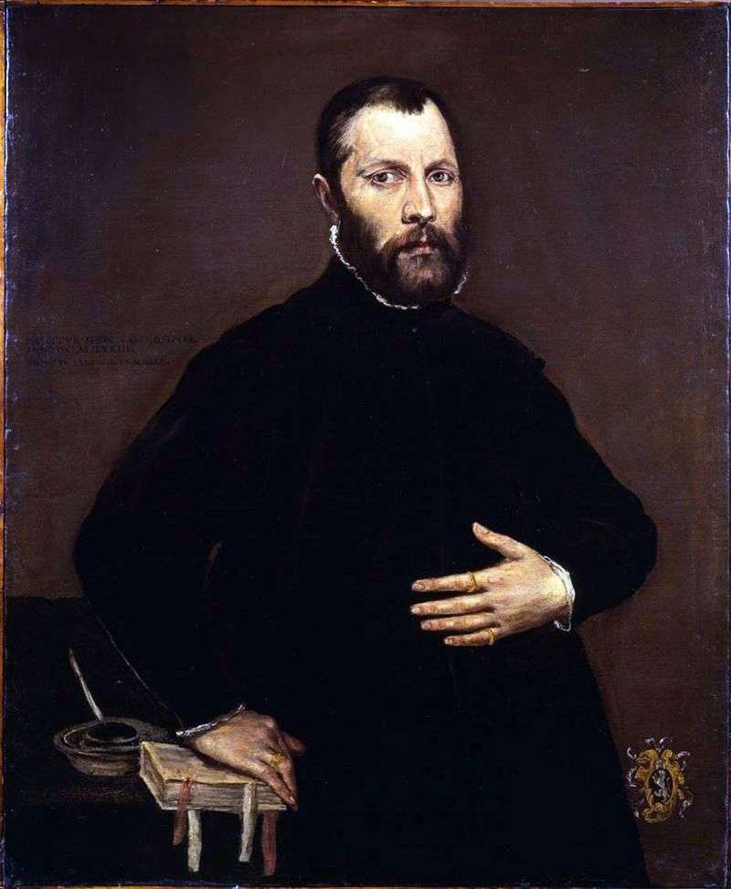 Ritratto di un uomo   El Greco